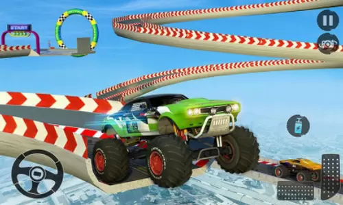 怪物卡车大坡道