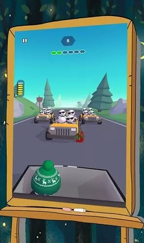 火柴人马路吃鸡