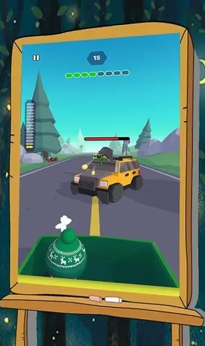 火柴人马路吃鸡