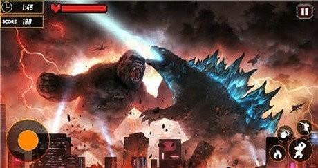 哥斯拉粉碎之城中文修改版游戏