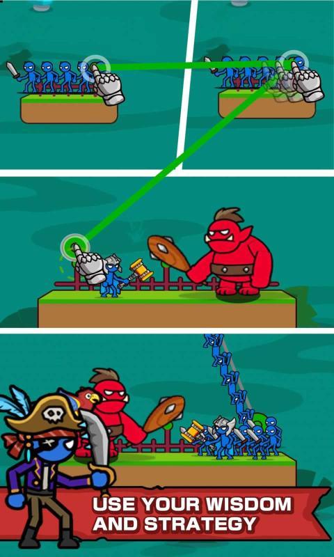 棍子军团中文修改版游戏