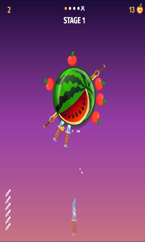 投掷飞剑小游戏