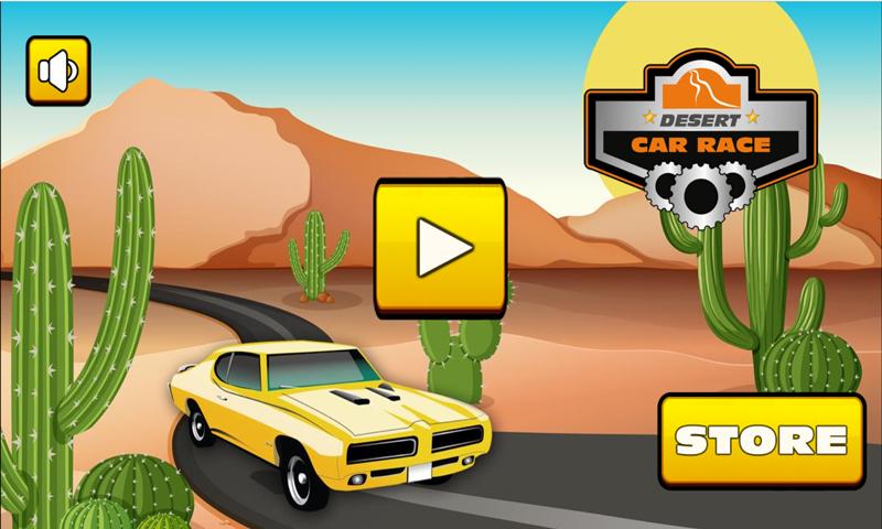 危险沙漠赛车小游戏