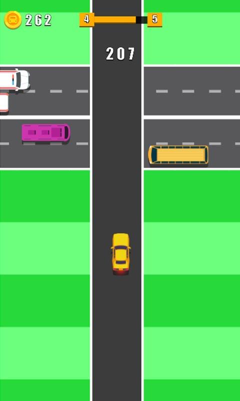 小汽车快跑小游戏