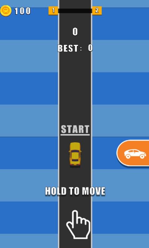 小汽车快跑小游戏