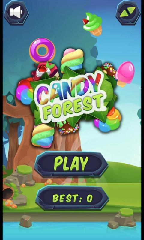 糖果森林对对碰小游戏