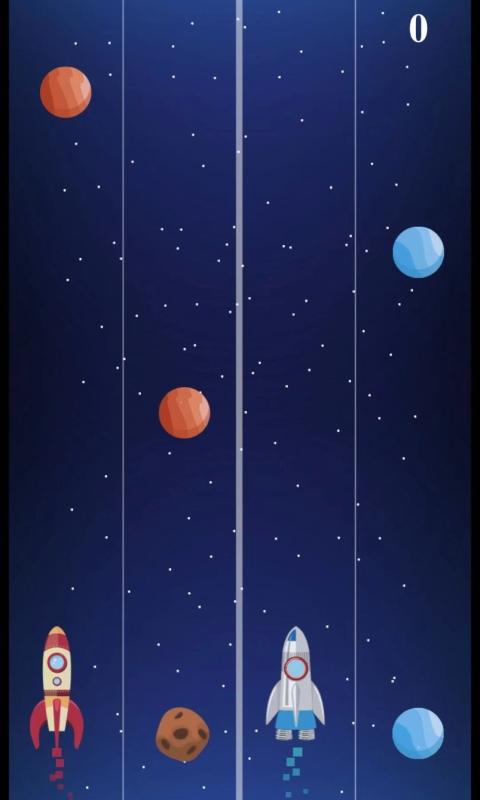 两艘飞船小游戏