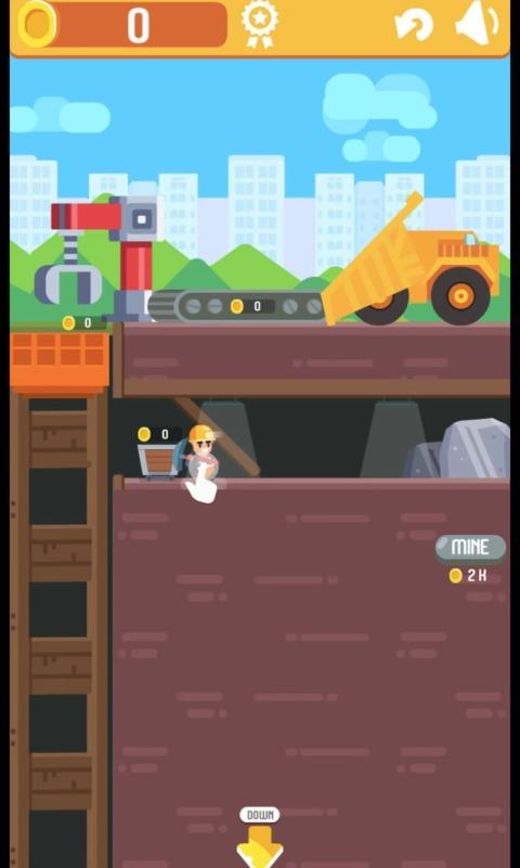 放置矿工小游戏