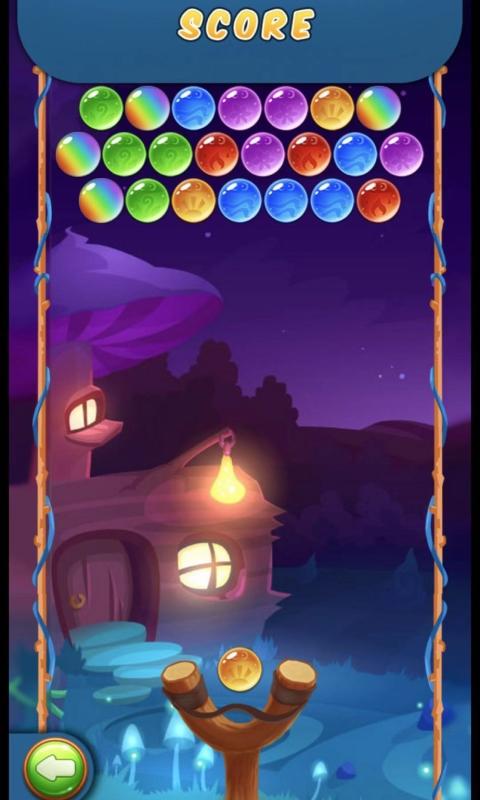 趣味弹弓泡泡龙小游戏