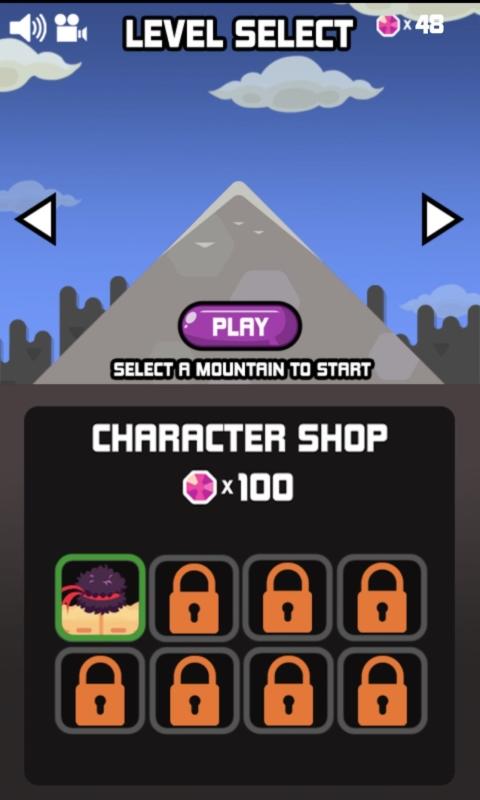 攀登高峰小游戏