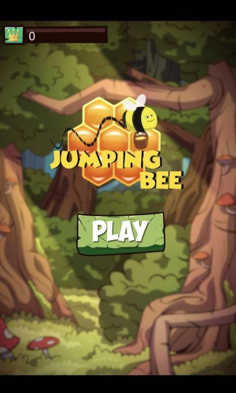 蜜蜂向上跳小游戏