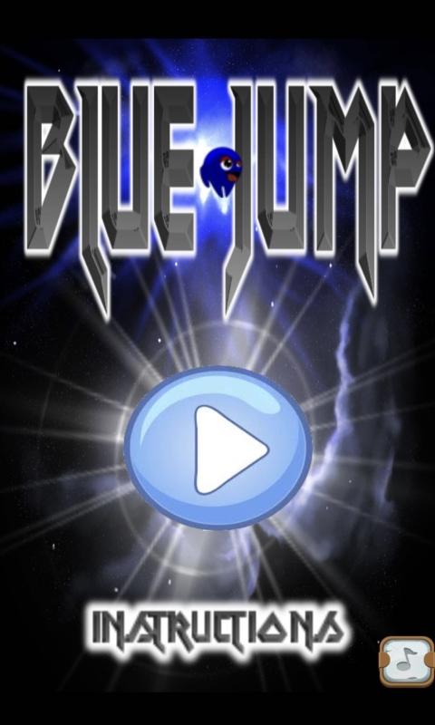 小蓝球向上跳小游戏