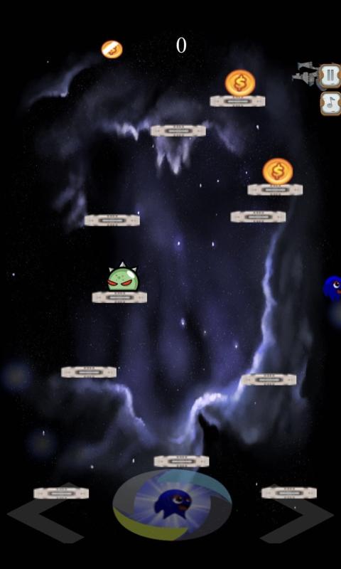 小蓝球向上跳小游戏