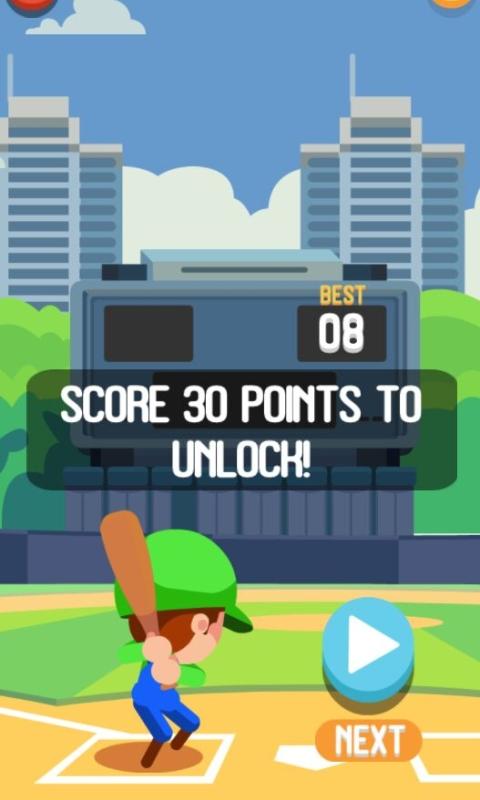 小小棒球赛小游戏