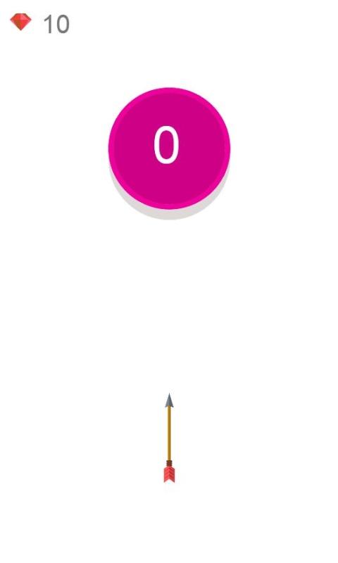 见缝射箭小游戏