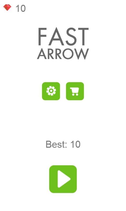 见缝射箭小游戏