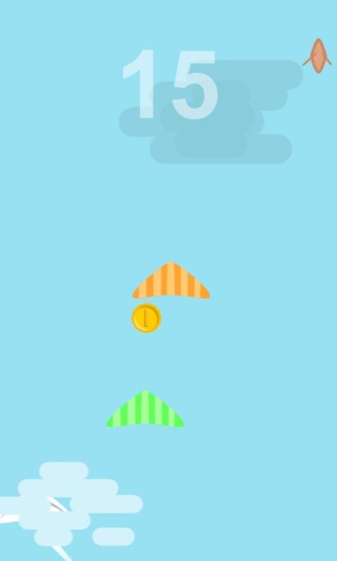 空中滑翔机小游戏