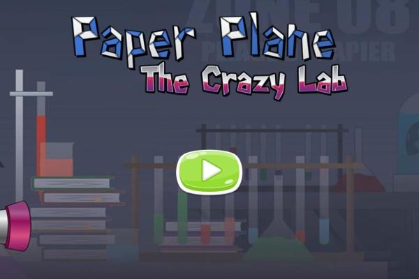 纸飞机实验室小游戏