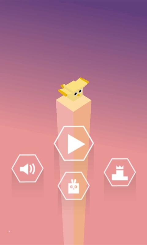 小鸟跳一跳小游戏