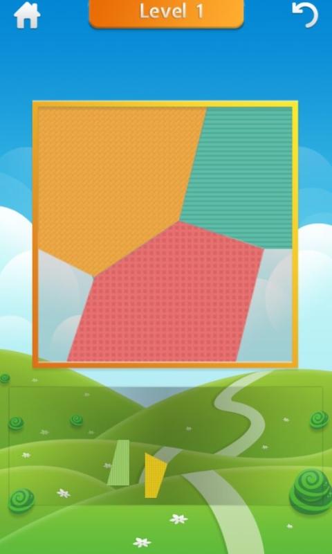 拼凑七巧板小游戏