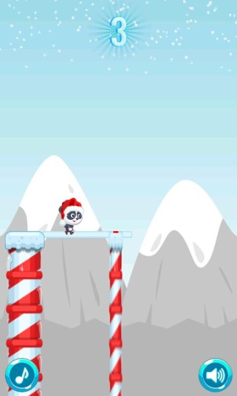 熊猫过冰桥小游戏