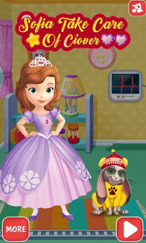 索菲亚照顾小兔子小游戏