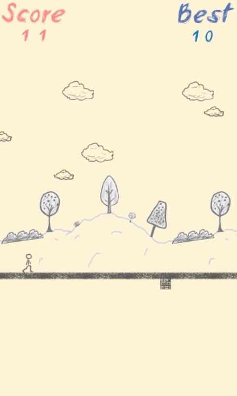 一直跑下去小游戏