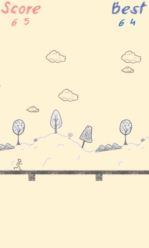 一直跑下去小游戏