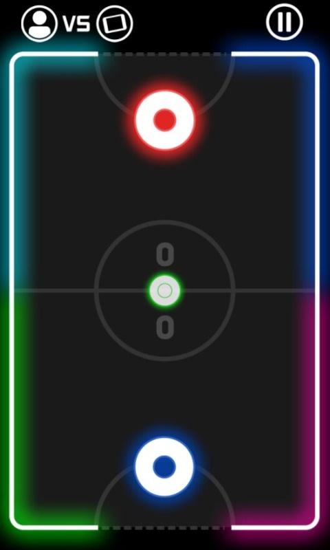 霓虹曲棍球对决小游戏