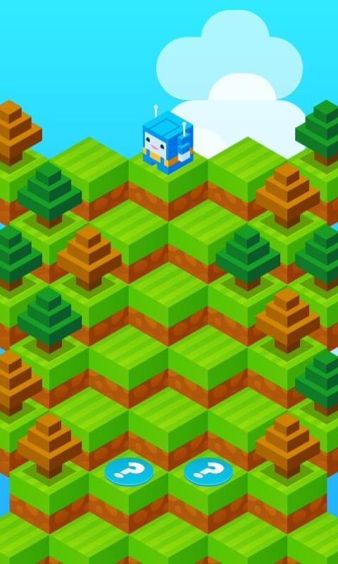 小盒子下山小游戏