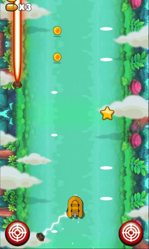 河流飞船小游戏