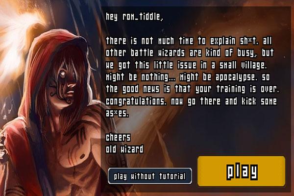 魔法师大战骷髅小游戏