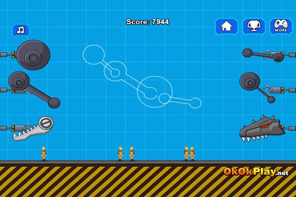 机器巨兽龙组装小游戏