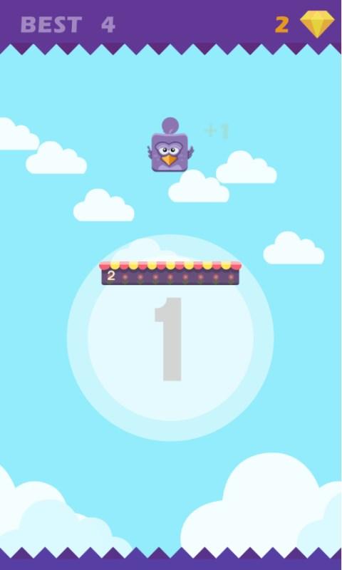 笨鸟跳跃小游戏