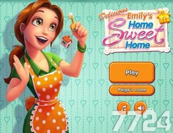 艾米丽的家庭餐厅小游戏