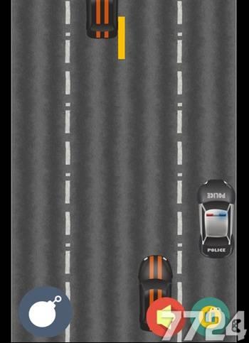 警车追击战小游戏
