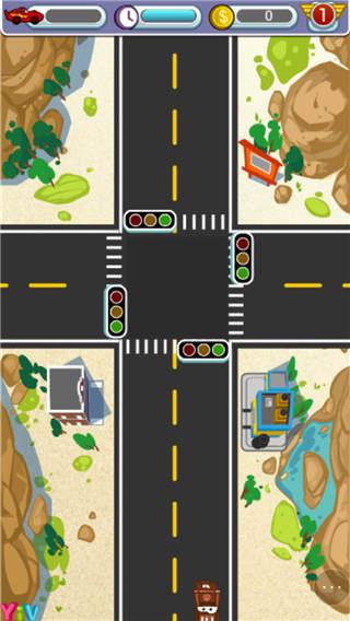 汽车交通管制小游戏