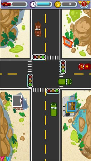 汽车交通管制小游戏