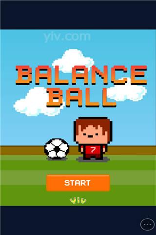 平衡颠球小游戏