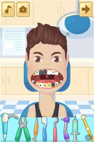超级牙医明星小游戏
