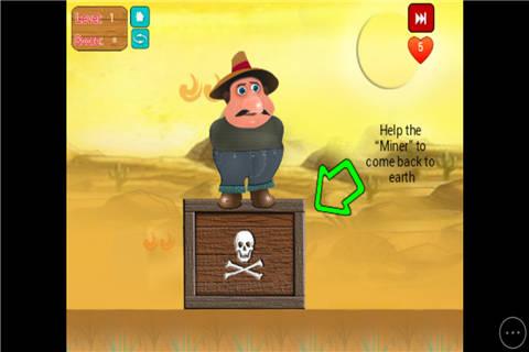 拯救矿工小游戏