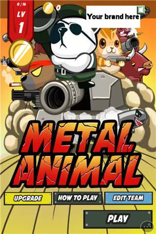 合金动物大反击小游戏