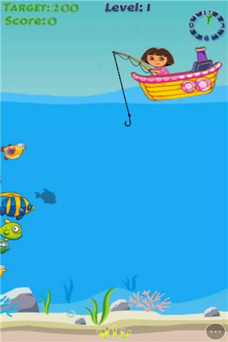 朵拉钓鱼记小游戏