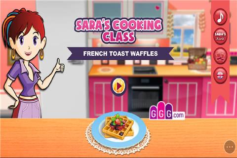 萨拉教你做华夫饼小游戏