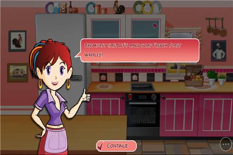 萨拉教你做华夫饼小游戏