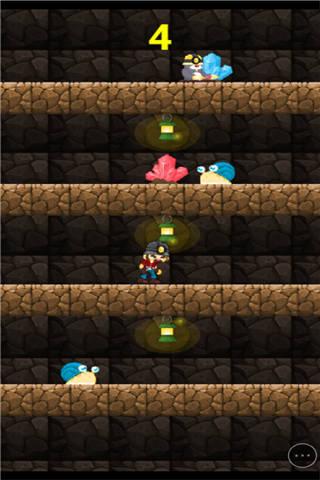 跳跃的矿工小游戏