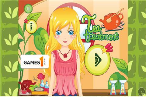 茶疗美容院小游戏