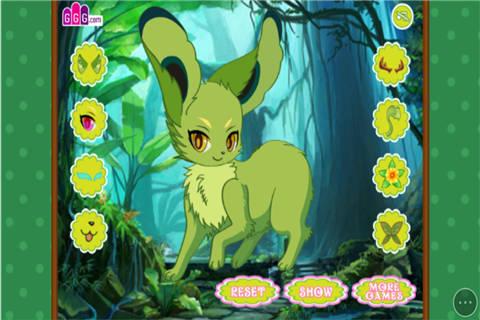 丛林生物装扮小游戏