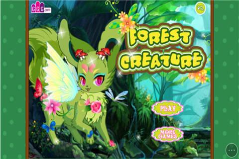 丛林生物装扮小游戏
