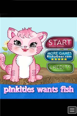 喵娘吃鱼小游戏